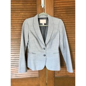 Gray Banana Republic blazer